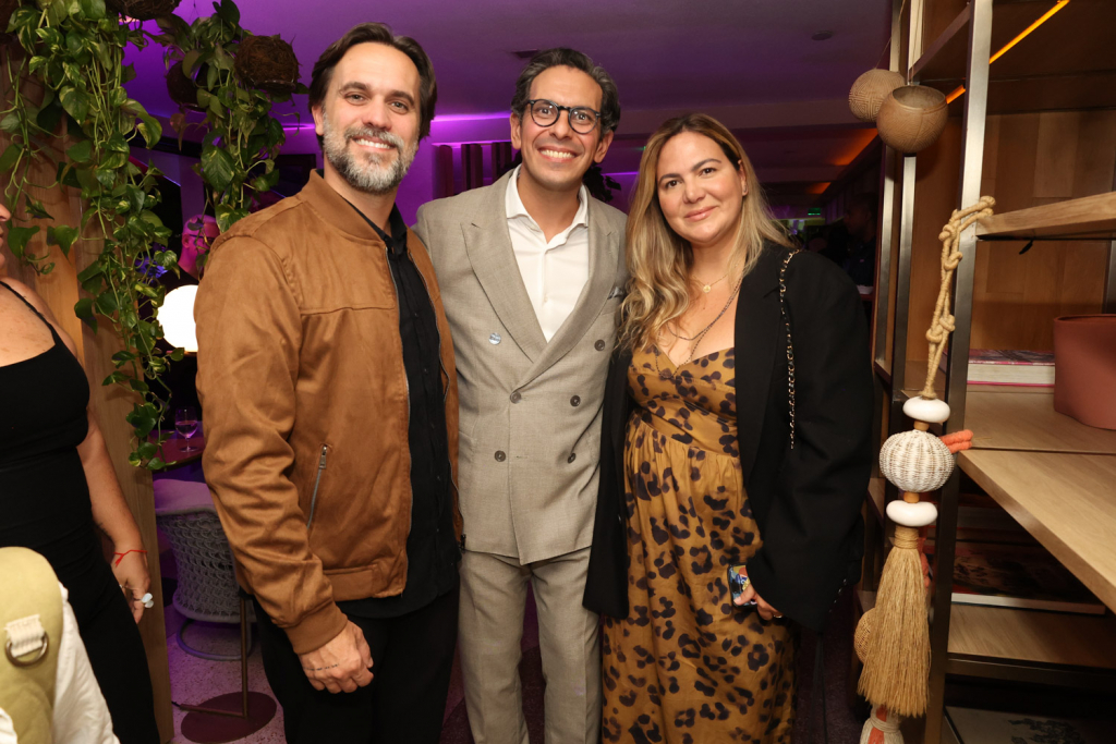 Frederico, Netto Moreira E Carol Sampaio