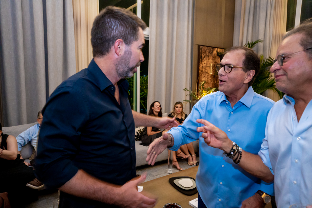 Henrique Constantino, Beto Studart E Wilson Quintella