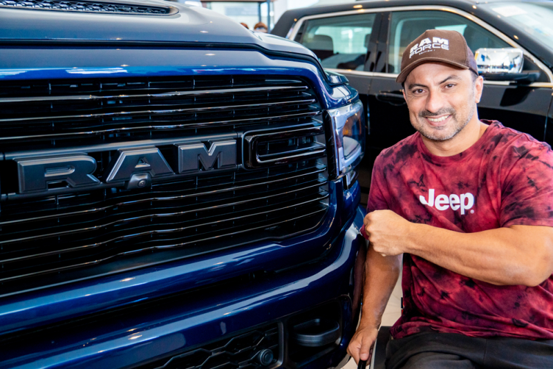 Velocidade e Sabor - BBQ RAM agita a Newsedan com test drive, música e churrasco