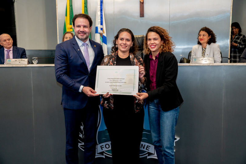 Reconhecimento público - CMFor promove sessão solene em homenagem a autoridades e instituições que atuam no combate às drogas