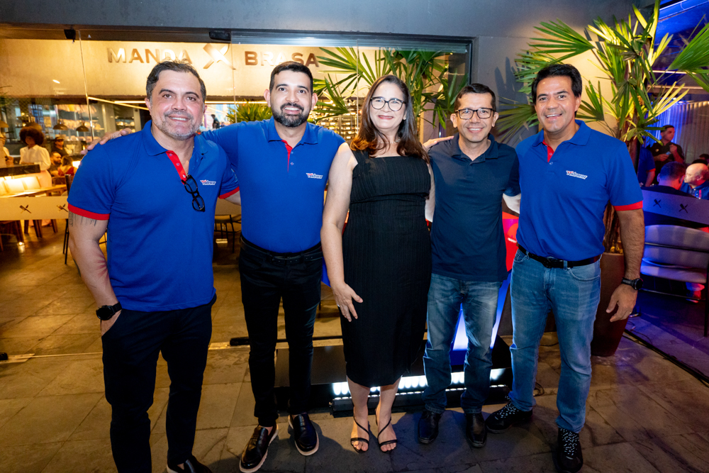 Leonardo Vasconcelos, Fernando Matos, Lena Martins, Alex Teixeira E Alan Souza