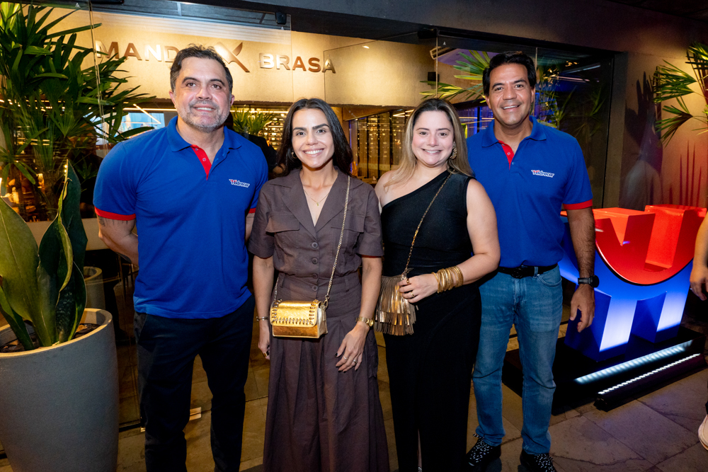 Leonardo Vasconcelos, Renata Benevides, Karla Rodrigues E Alan Souza