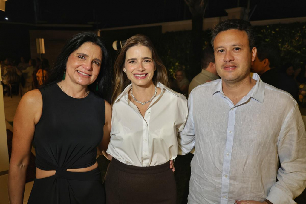 Luciana Negrão, Gisela Frank E Breno Parente