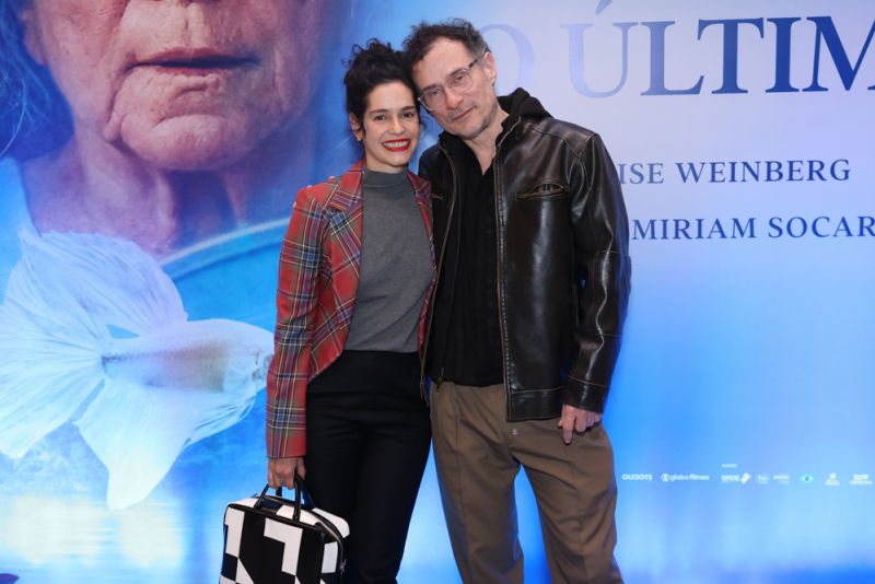 NOITE CARIOCA - Pré-estreia do filme ‘O Último Azul’ reúne celebridades no Rio de Janeiro