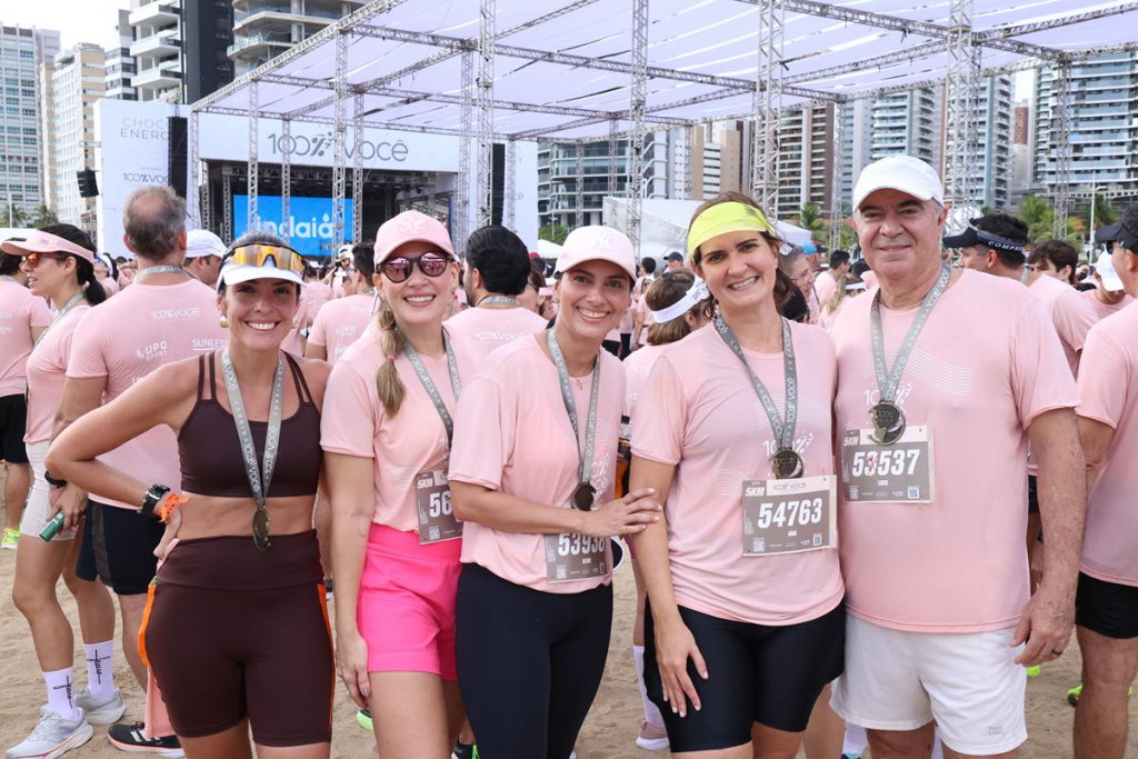 Mariana Lelis, Eliani Arrais, Aline Brow, Manu Nogueira E Luis Menezes