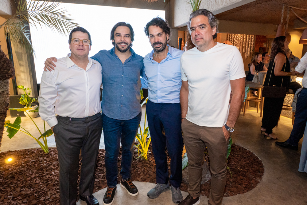 Maurício Salles, Irapuã Dantas, Cláudio Vale E Marcelo Franco