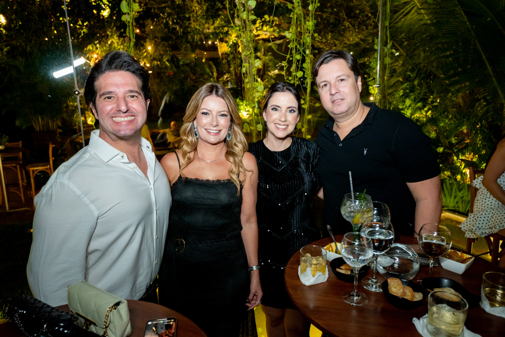 Pipo Gurjão, Tatiana Luna, Joana E Ciro Moreira