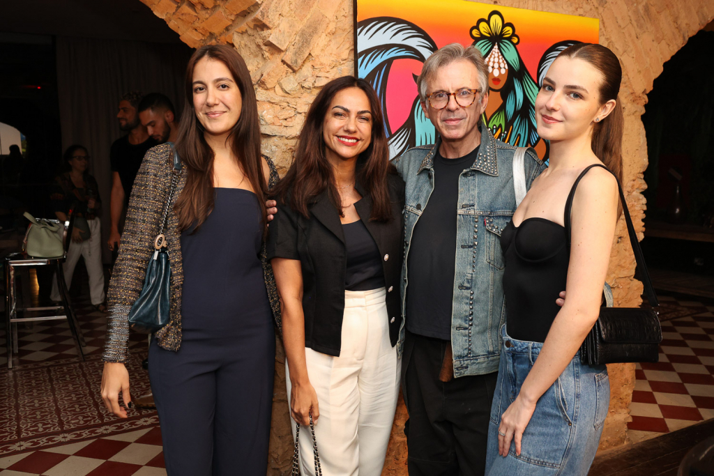 Rafaela, Shirley, Alexandre Schnabl E Clara Avidago