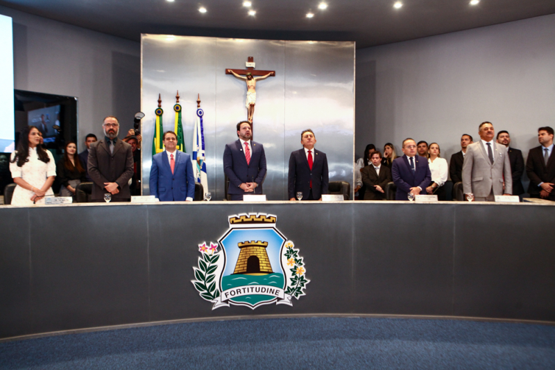 Atividades retomadas - Câmara Municipal de Fortaleza realiza solenidade de abertura do segundo período legislativo de 2025