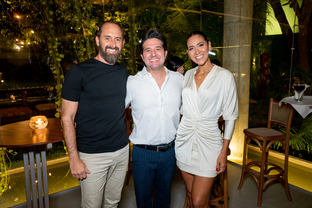 Rodrigo Nasser, Pipo Gurjão E Priscila Nasser