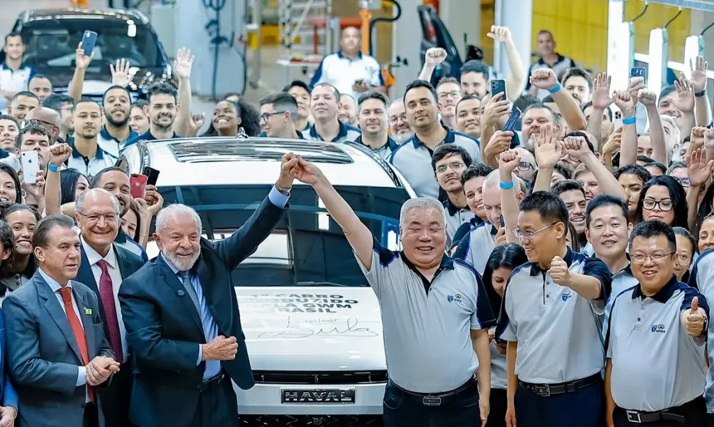 São Paulo Recebe A Primeira Montadora Da Gwm Do Hemisfério Sul Foto Ricardo Stuckert