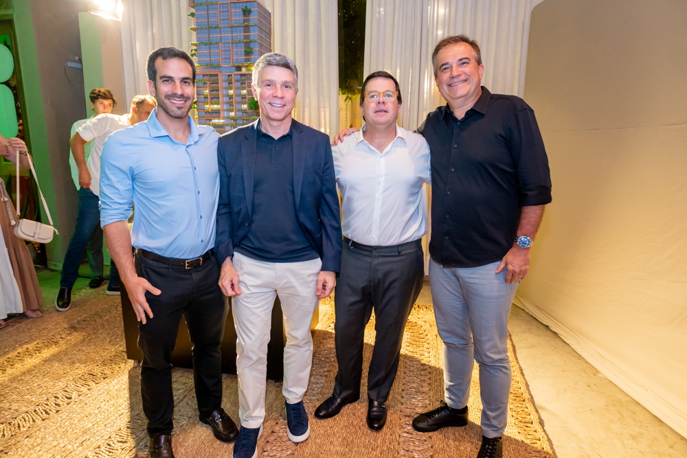 Sérgio Rolim, Beto Caputo, Maurício Salles E Ricardo Bezerra