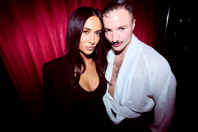 IN SÃO PAULO - Silvia Braz e Dudu Bertholini prestigiam inauguração de CARNE, o novo reduto criativo de Marlon Brambilla