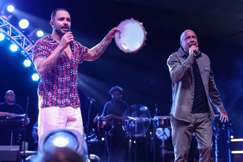 ritmo de samba - Diogo Nogueira comanda a segunda edição de ‘A Grande Roda’ com presença de Paolla Oliveira no Rio de Janeiro