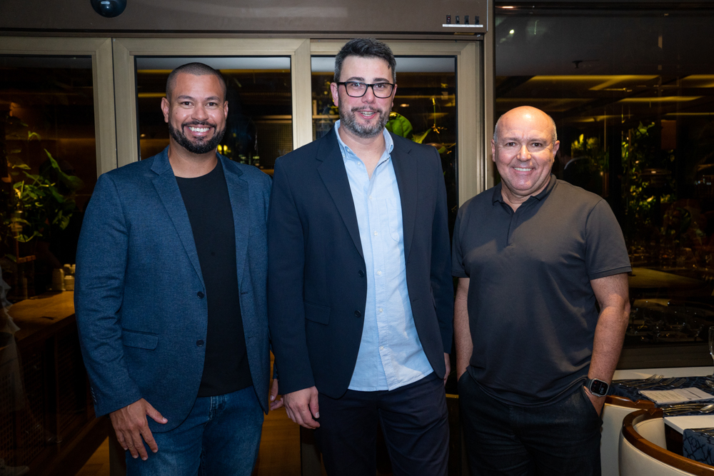 Thiago Pereira, Mauro Schiochet E Milton Carneiro