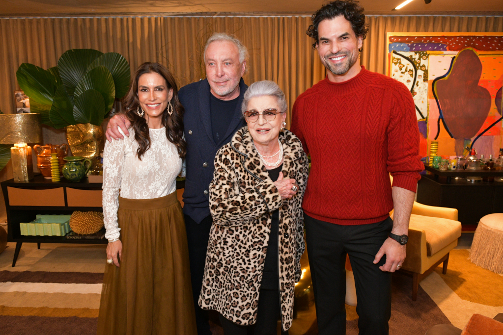 Ticiana Villas Boas, Sig Bergamin, Costanza Pascolato E Murilo Lomas
