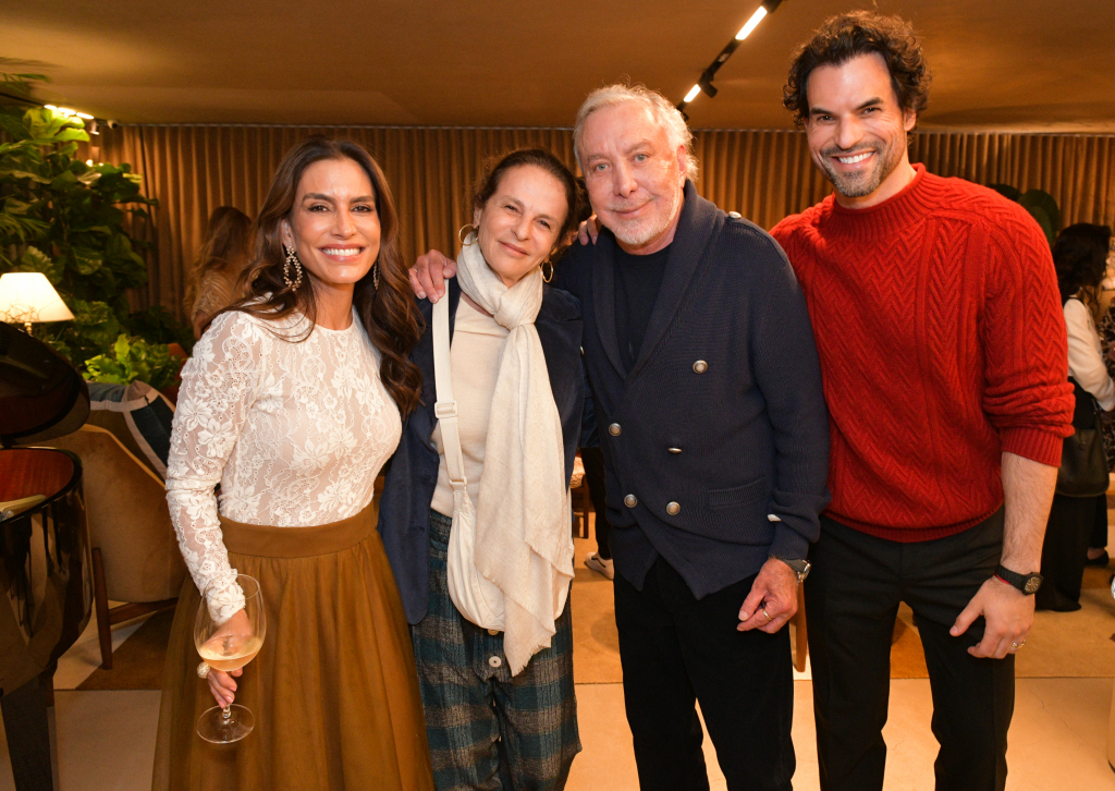 Ticiana Villas Boas , Sonia Racy, Sig Bergamin E Murilo Lomas
