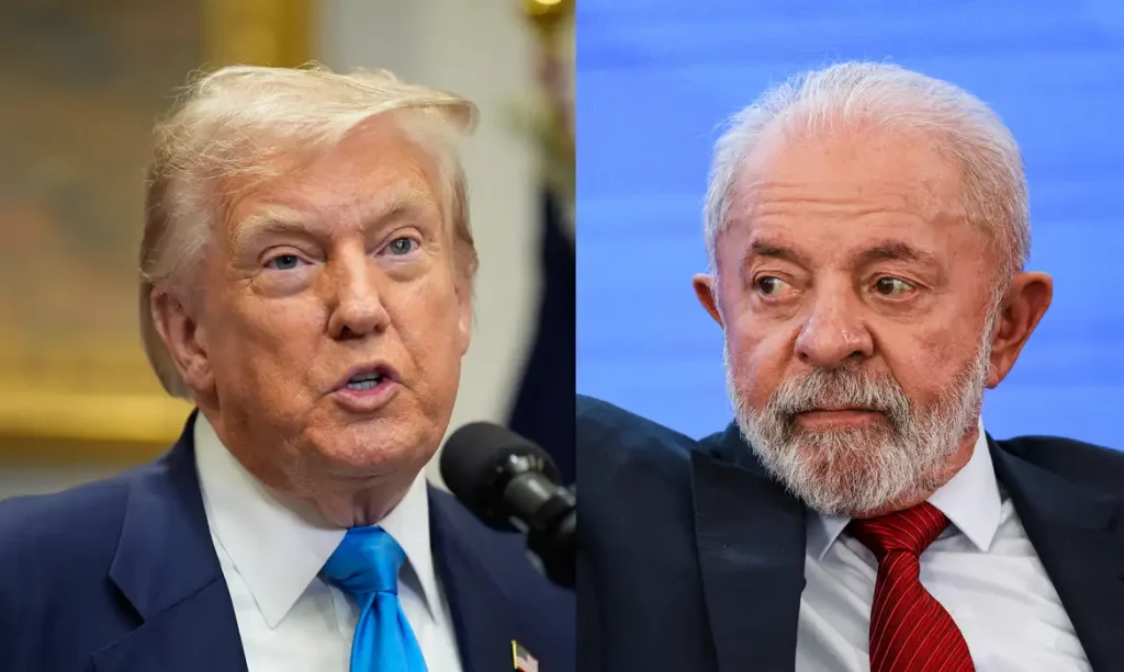 Trump E Lula Reuters E AgÊncia Brasil