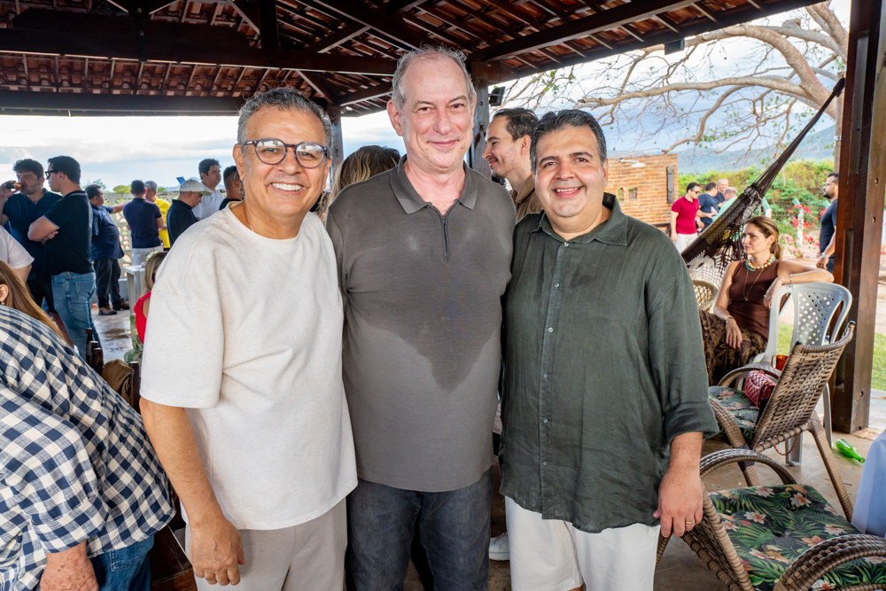 Valdir Fernandes, Ciro Gomes E Felipe Mota