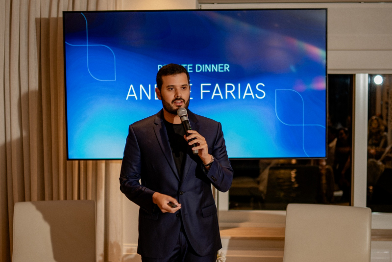 NETWORKING - André Farias e Geyze Diniz promovem Private Dinner exclusivo em São Paulo
