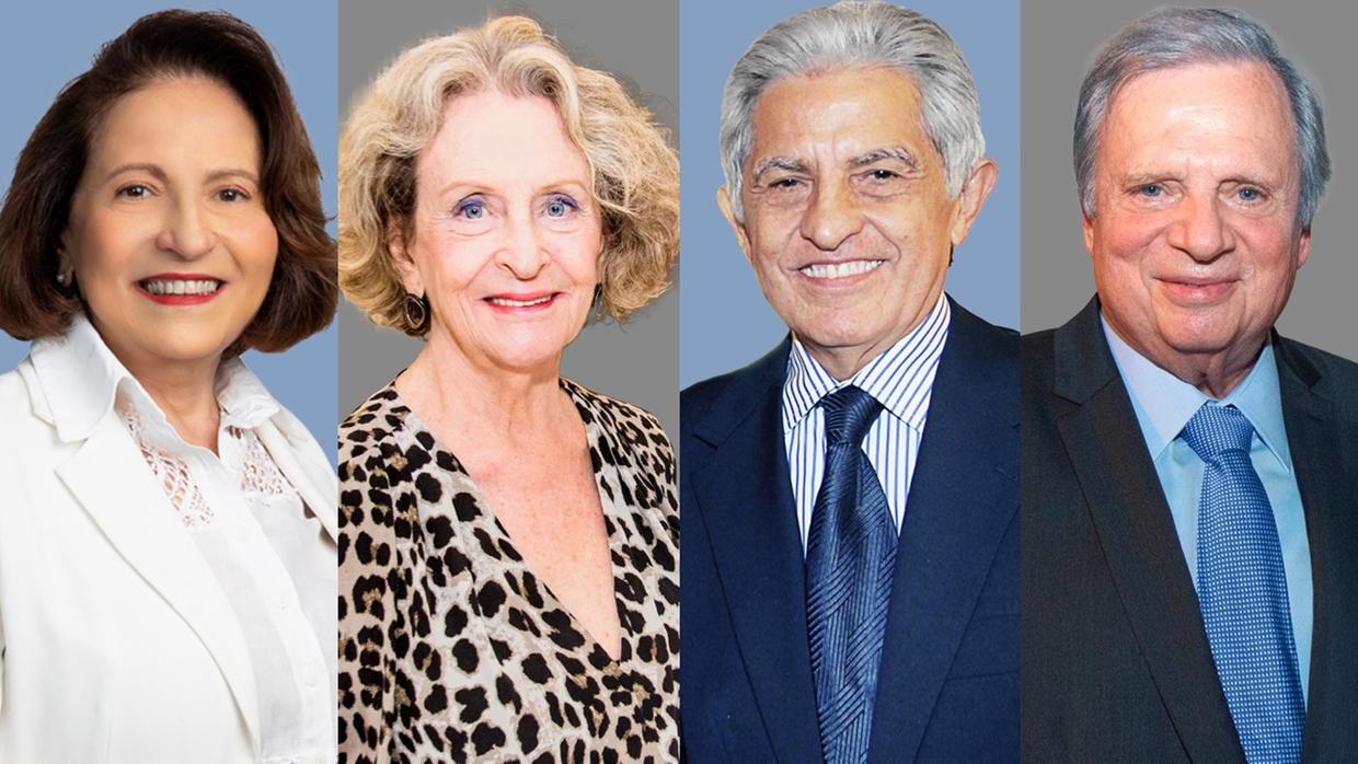 Adriana Costa E Forti, Guiomar Marinho,oto De Sá Cavalcante E Tasso Jereissati, Homenageados Do Troféu Sereia De Ouro 2025