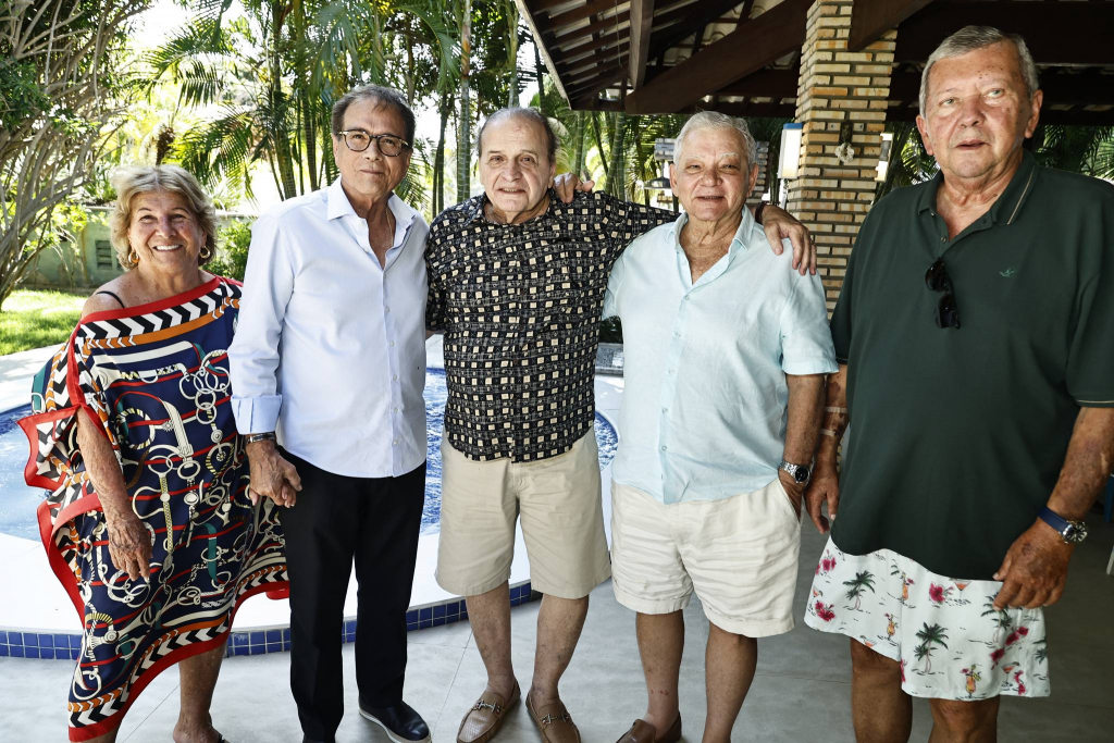Ana Lúcia Mota, Beto Studart, Carlos Moraes, Fred Magalhães E Antônio Nelson