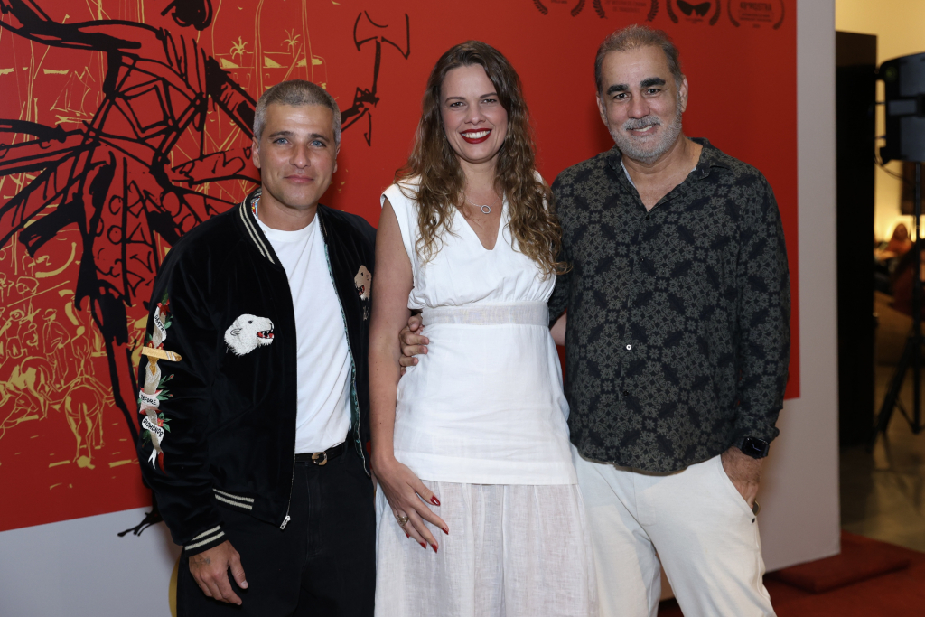 Bruno Gagliasso, Joana Henning E Sérgio Machado