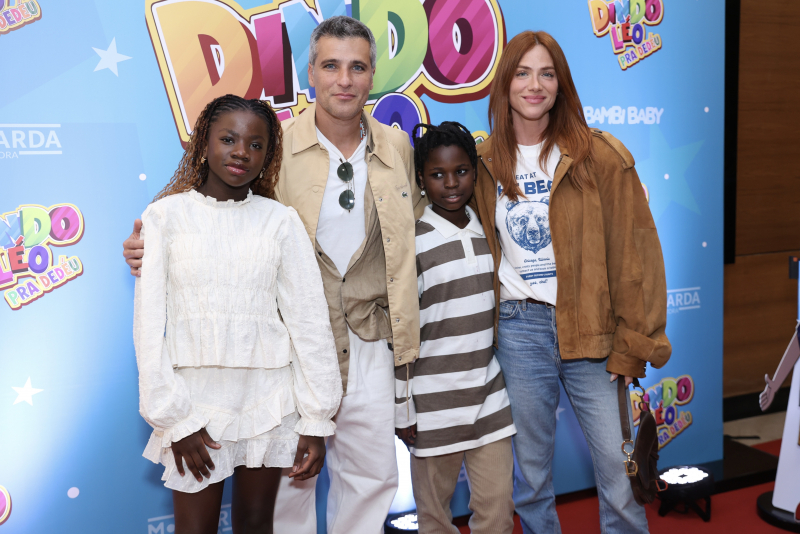 diversão em Família - Sábado de cinema: pré-estreia de “Dindo Léo pra Dedéu” reúne celebridades e seus filhos no Rio