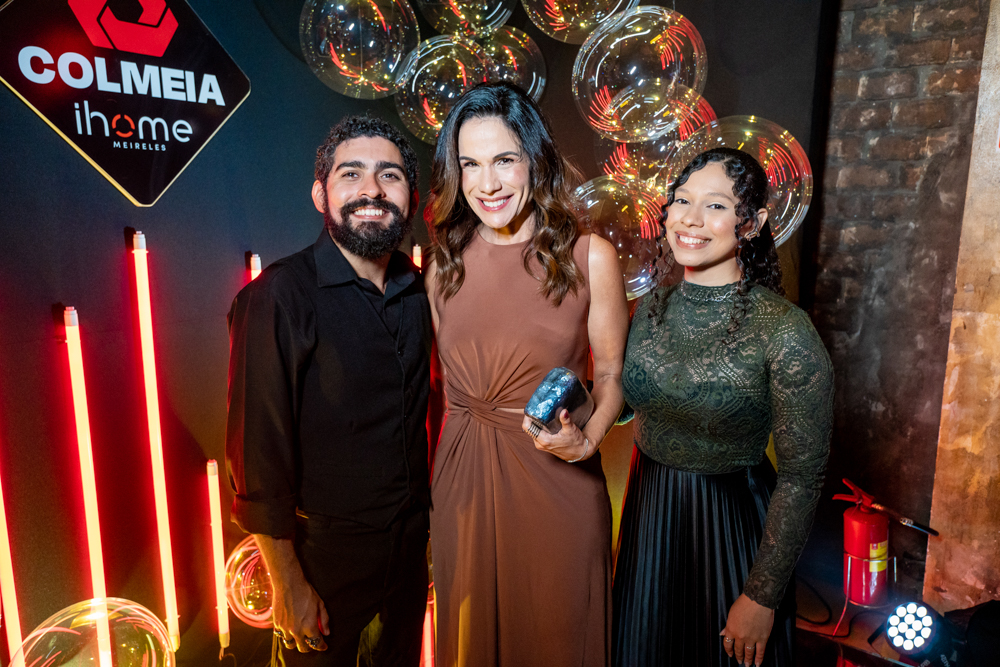 Caio Porfírio, Ana Virgínia Martins E Lia Rayol
