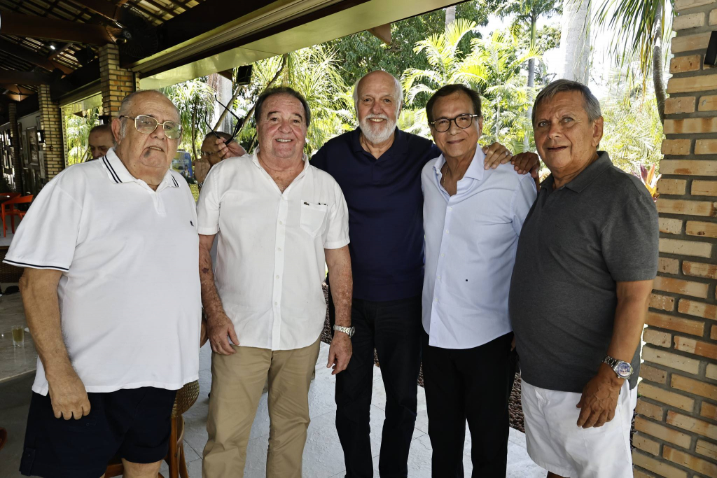 Cláudio Philomeno, Chiquinho Aragão, Mauricio Leal, Beto Studart E Bill Farias