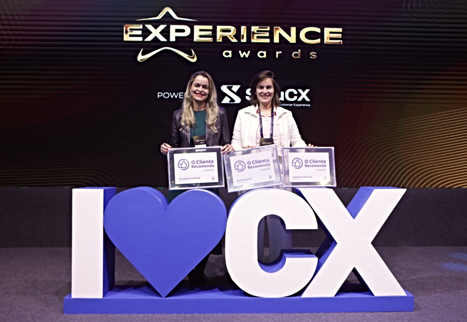 Shoppings do Grupo JCPM são premiados durante o Experience Awards 2025