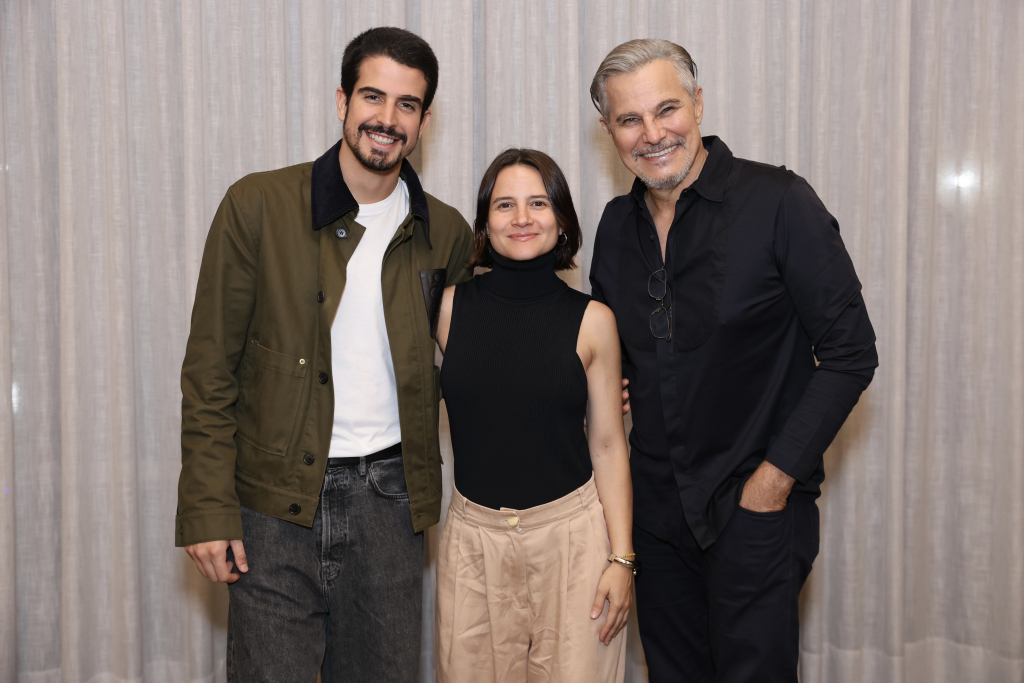 Enzo, Bianca Comparato E Edson Celulari