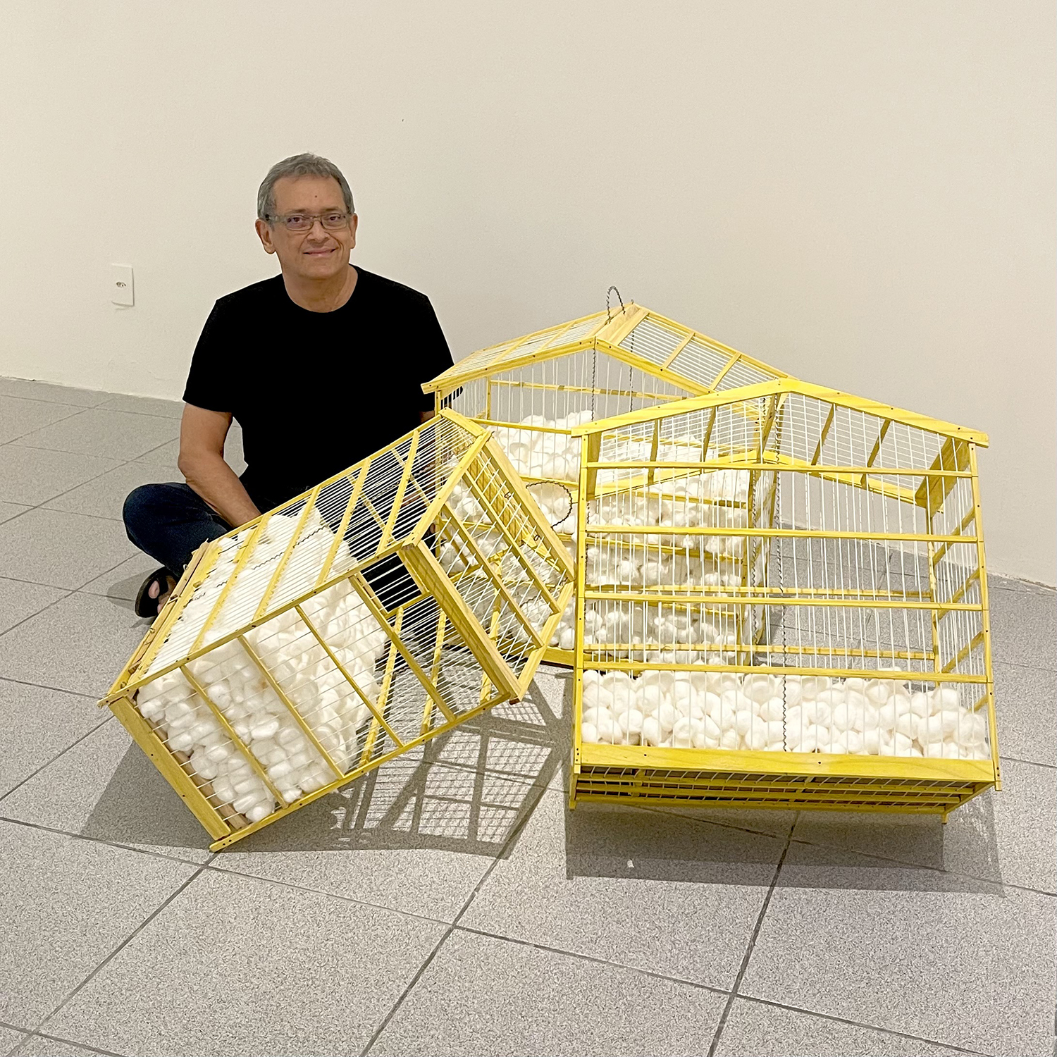 José Gudes no Museu de Arte da UFC (Mauc)