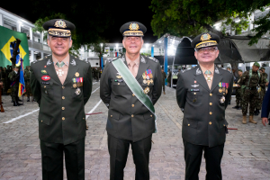 Gen. Pinto Sampaio, Gen. Maurílio Ribeiro E Gen. Ivon Barreto (1)