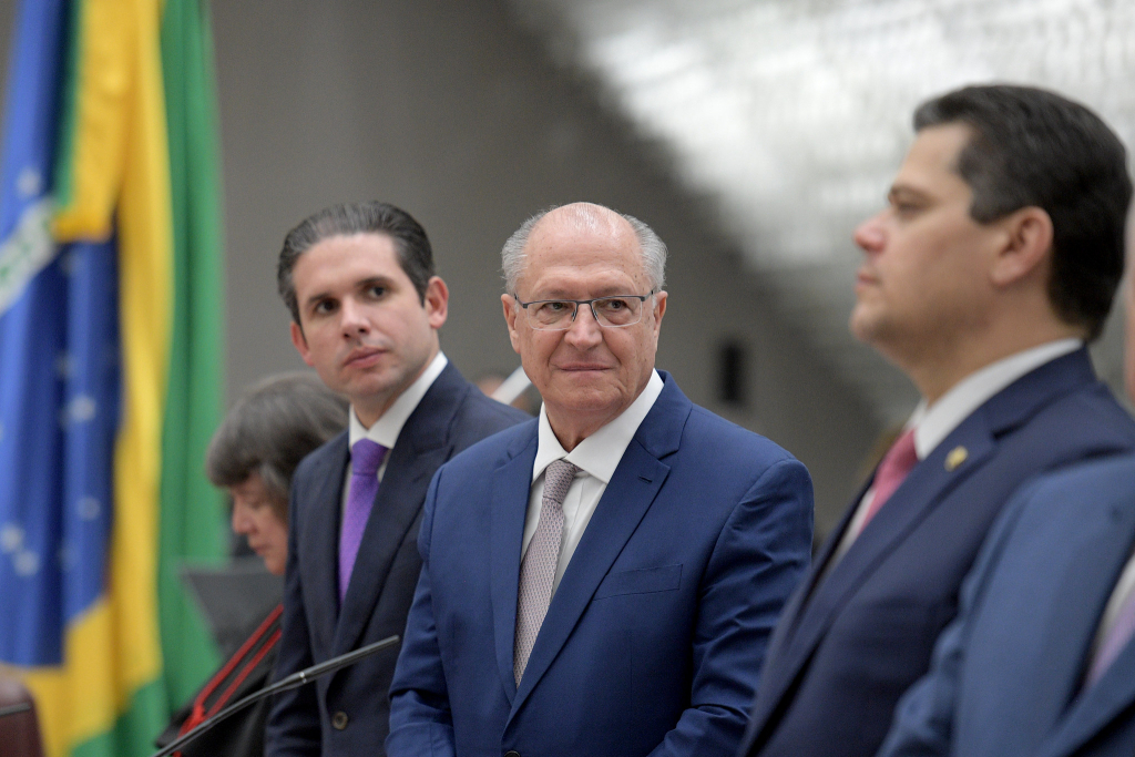 Hugo Motta, Geraldo Alckmin E Davi Alcolumbre