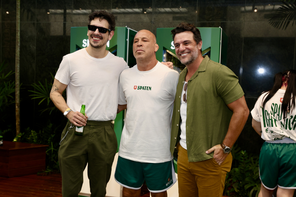 João Vicente, Wanderlei Silva E Rodrigo Lombardi
