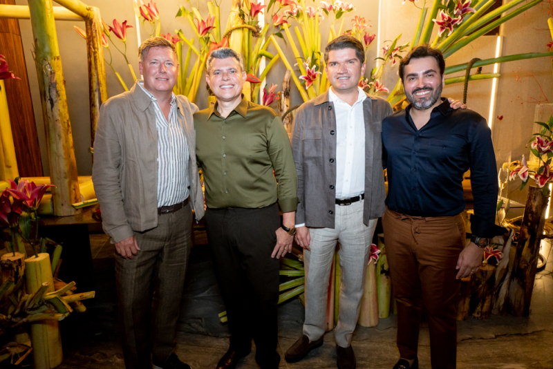 Com Muito Estilo - Abelardo e Fernando Targino promovem sofisticada Welcome Party para David Moura do Carmo e Johan Olsson