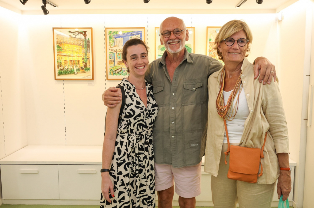 Laís, Marie E Pierre Beuscher. Villa Paranaguá Hotel & Spa