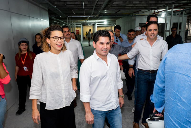 Vitrine cearense - Prefeito Evandro Leitão acompanha obras do Estação Fashion, novo polo atacadista no Centro de Fortaleza