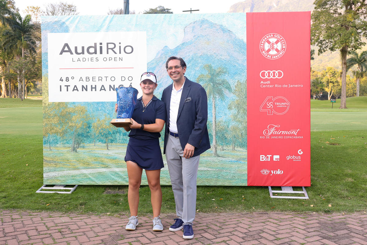 Duda Rocha conquista o bicampeonato no 48º Aberto Feminino do Itanhangá de golfe