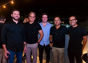 Maurílio Freitas, Cristiano Gusmão, Lucas Pontes, Jorge Valença E Lucas Valença