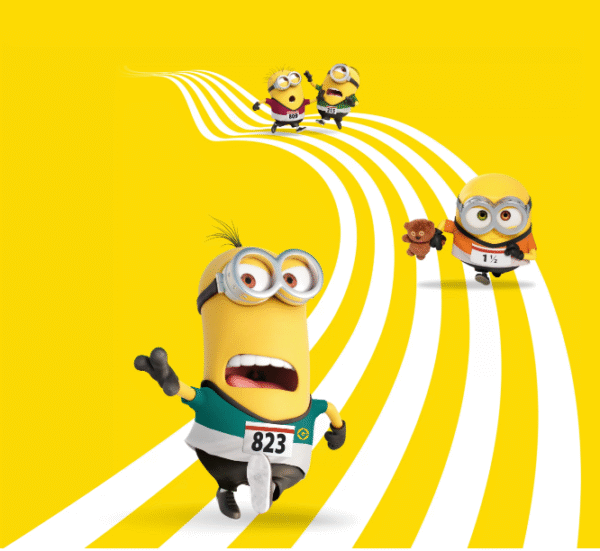 Minions Run Passeioskdis 600x551