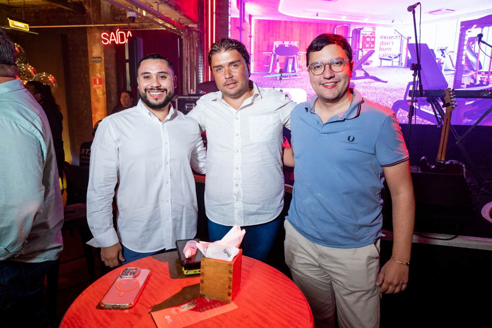 Natan Cruz, Igor Linhares E Leopoldo Cabral