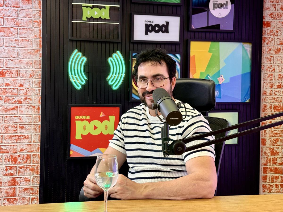 Padre Fábio De Melo Durante Gravação Do Podcast Agorapod (2)
