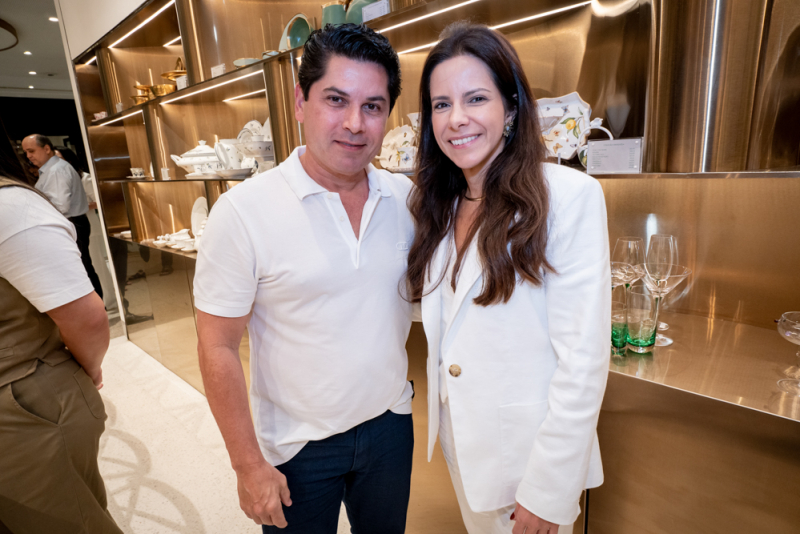 Elegância à mesa - Frédéric Parlon revisita tradição da Royal Limoges em talk na Tania Bulhões do RioMar Fortaleza