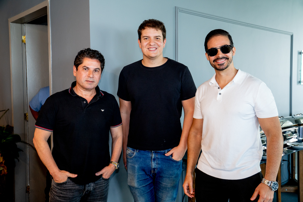 Pompeu Vasconcelos, Guilherme Colares E Alberto Jorge (1)