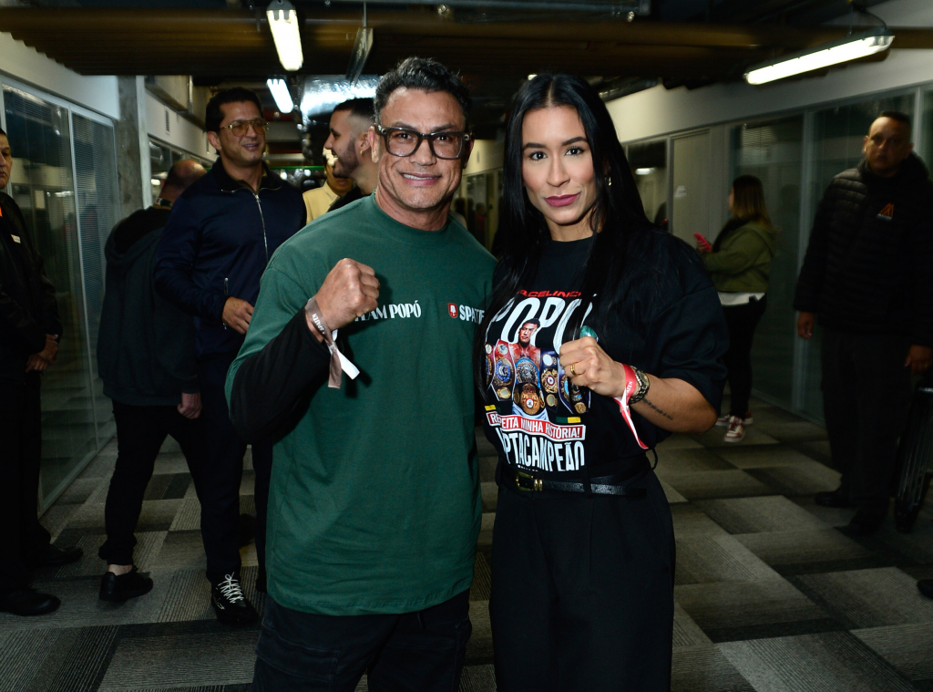 Popó De Freitas E Emilene Juarez