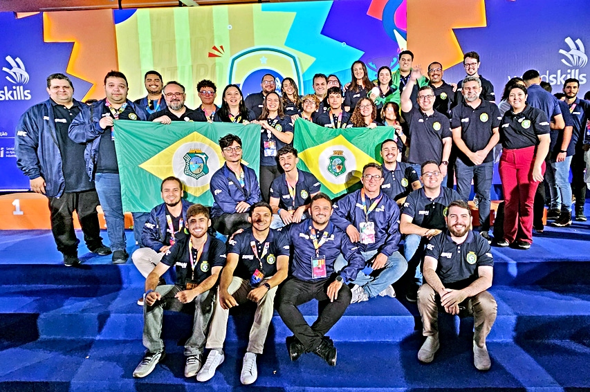 Senai Ceará conquista prata e bronze na WorldSkills Brasil, no Distrito Federal
