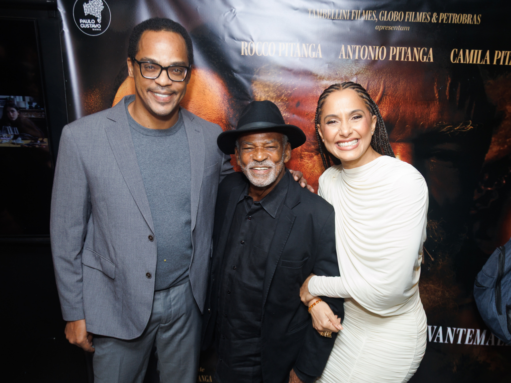 Rocco, Camila E Antônio Pitanga