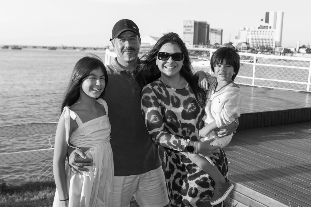 Valentina, Ricardo, Denice E Enrico Lucena